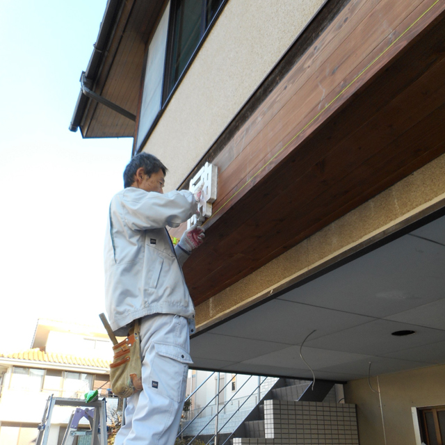 本日、事務所の看板上がりました。