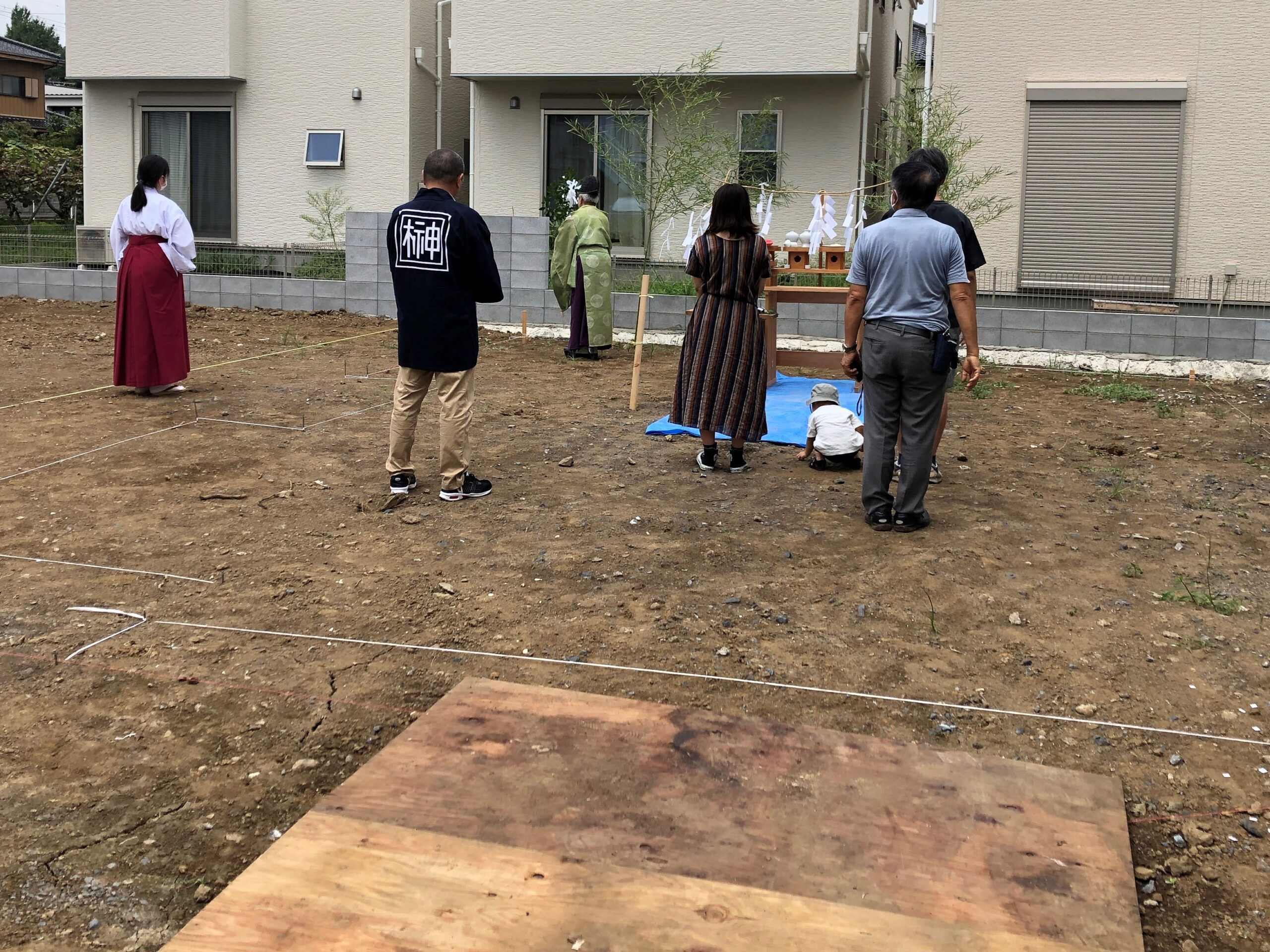 蓮田の家（仮）～地鎮祭～