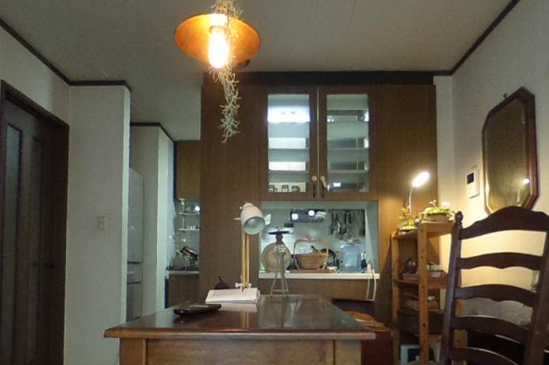 板張りリフォーム　～キッチン～