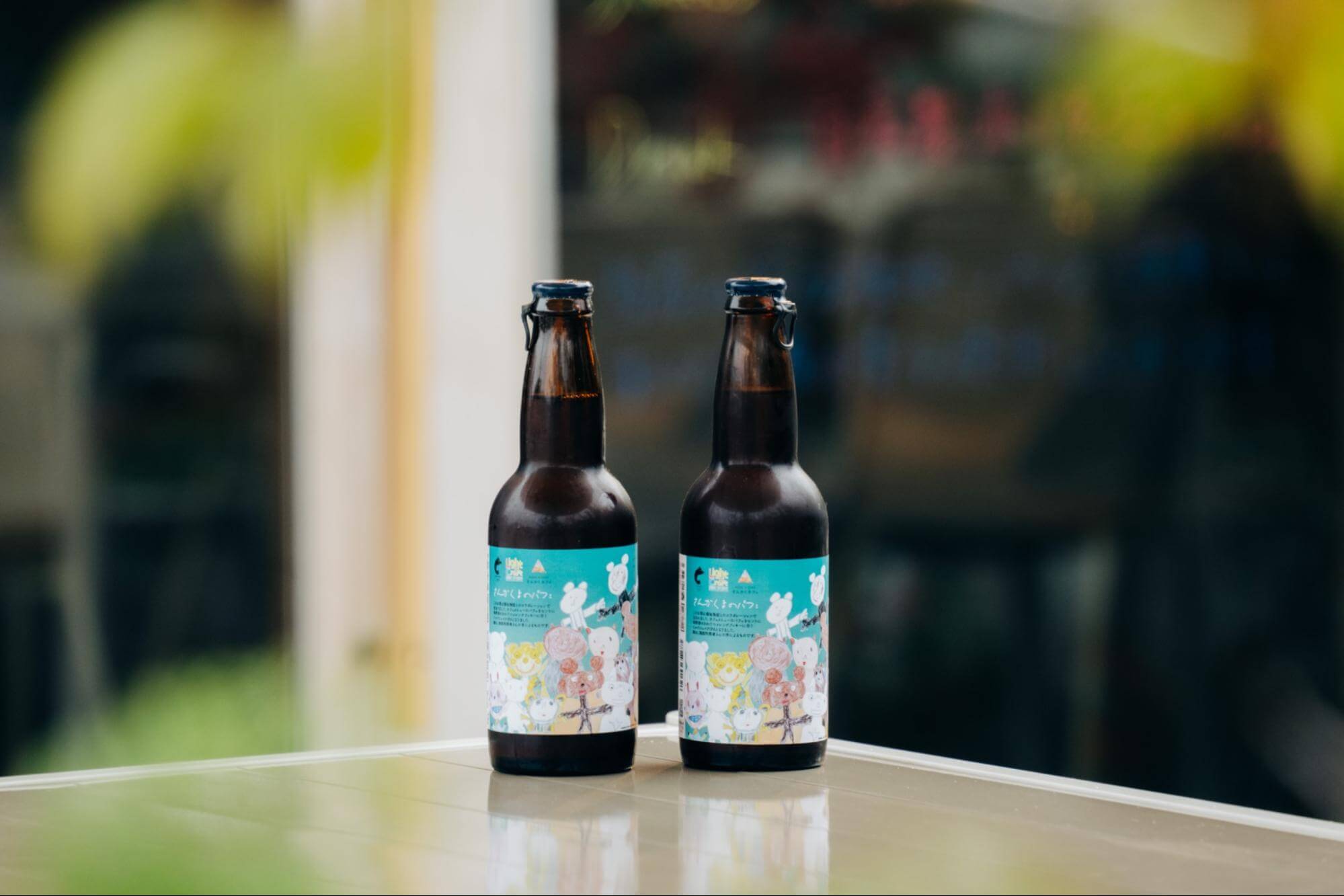 オリジナルクラフトビール「さんかくまのパフェ」