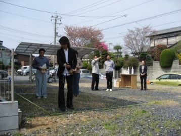 『コラボレーションデザイン住宅』～さいたま市　Ｓ邸　地鎮祭～　