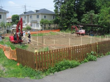 『敷地の木でつくる家』～さいたま市緑区　Ａ邸　着工しました～