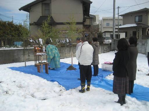 『ほっとする美容室』～工事着工～